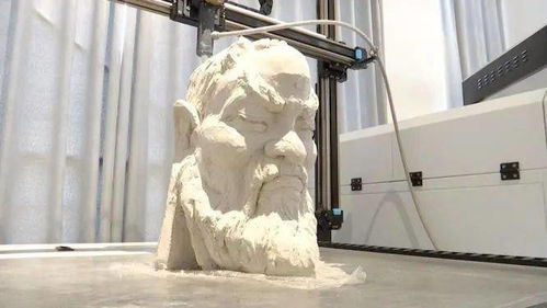 3D打印：打印一个雕像所需的时间